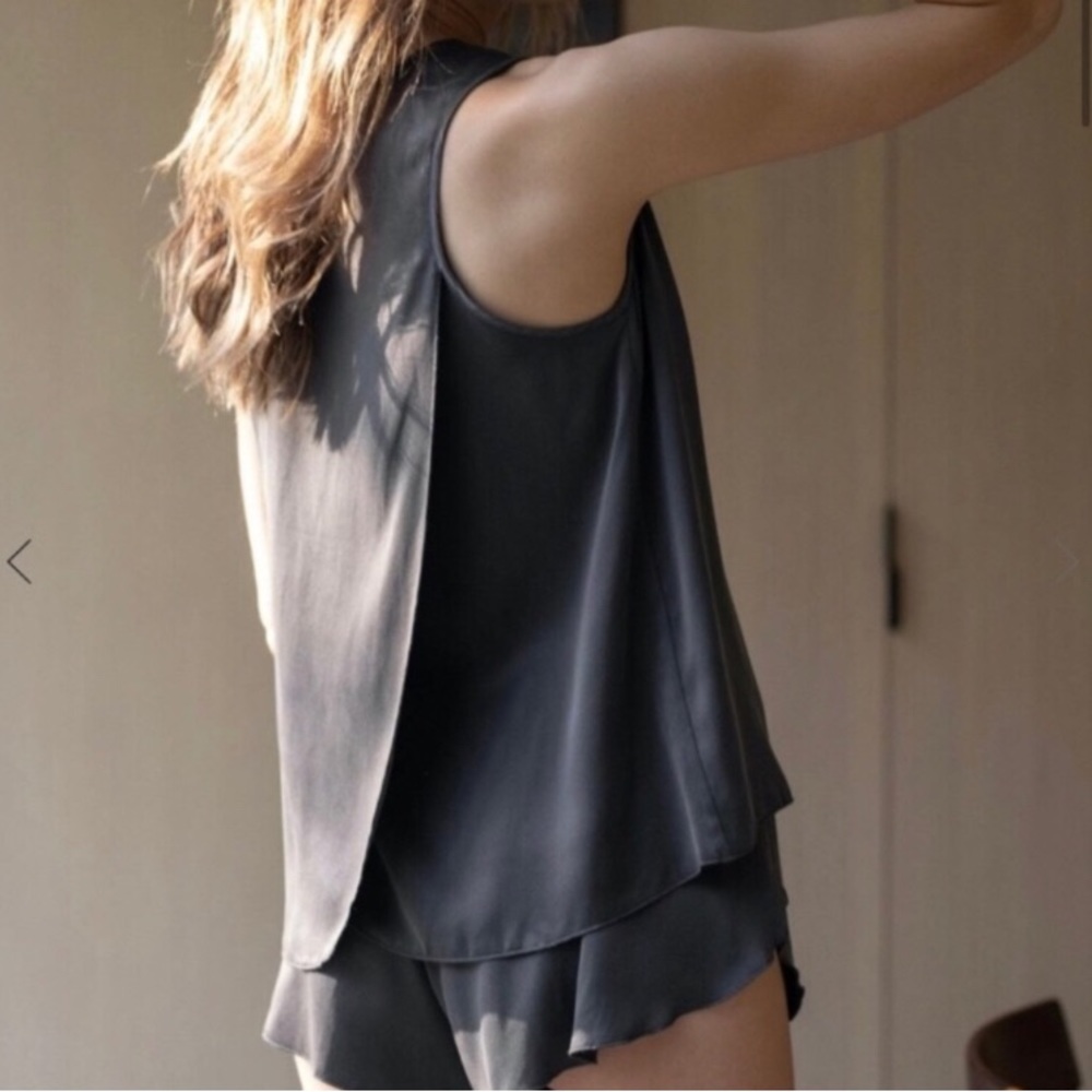 Lunya washable silk tank set